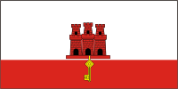 Гибралтар. Флаг.