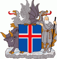 Исландия. Герб.