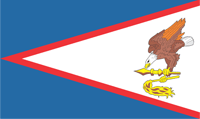 Восточное Самоа. Флаг.