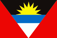 Антигуа и Барбуда. Флаг.