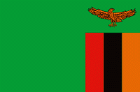 Замбия. Флаг.